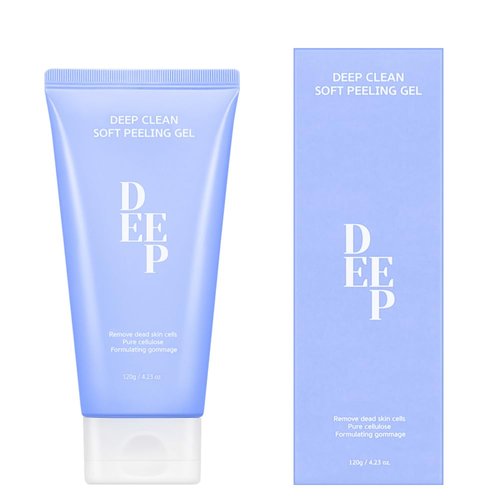 PONGDANG Deep Clean Soft Peeling Gel | Daily Facial Cleansing Exfoliator & Dead Skin, Helps Reduce the Appearance of Blackheads, Pore Minimizer | Cruelty-Free, Safe for Sensitive Skin(4.23 oz. (120g))