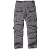 linlon Men's Outdoor Casual Quick Drying Lightweight Hiking Cargo Pants with 8 Pockets,Grey,38