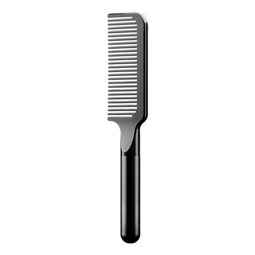 Jurrissa Rat Tail Combs for Parting,Protable Retractable Rat Tail Comb-Parting Combs for Hair Stylist-Stainless Steel Pin Tail Fine Tooth Teasing Comb Heat Resistant Anti Static (Black)