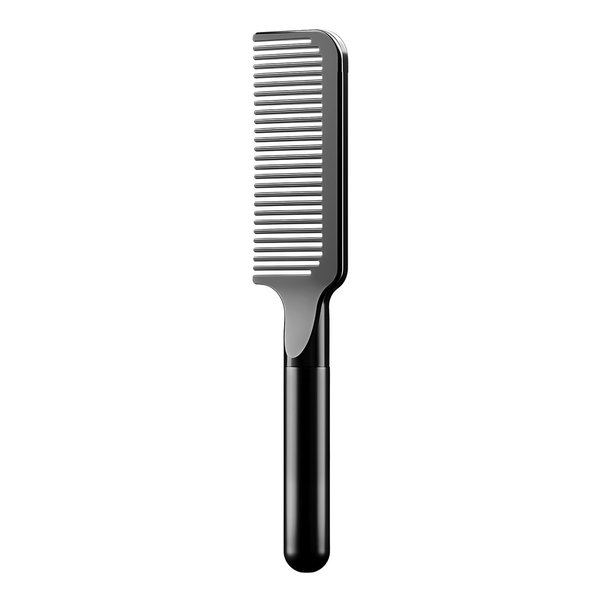 Jurrissa Rat Tail Combs for Parting,Protable Retractable Rat Tail Comb-Parting Combs for Hair Stylist-Stainless Steel Pin Tail Fine Tooth Teasing Comb Heat Resistant Anti Static (Black)