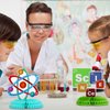 Fainne 9 Pieces Science Party Decorations Science Theme Honeycomb Centerpieces 3D Table Decorations Table Toppers for Science Party Chemistry Party Supplies Lab School Decorations, 9 Styles