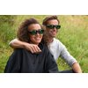Migraine Relief Fit-Over Glasses by MigraLens | Medium Size | Outdoors and Computer Screens | Unisex | Green Lenses