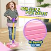 Girl Toys Kids Toys, Toddler Outdoor Toys, Gifts for 3-12 Year Old Boys Girls, Foam Pogo Jumper for Kids Outdoor Toys for Kids Ages 4-8 Pogo Stick, Toys for Ages 2-4 Toys for Ages 5-7, Pink