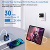 Dual USB Wall Charger, iSeekerKit 4 Pack 20W 2-Ports Adaptive Fast Charging Block [PD3.0+Fast Charging 3.0] Wall Plug Adapter Compatible for iPhone 12 Mini/12 Pro Max/11 Pro Max/8 Plus, Pixel 5