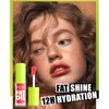 Hydrating Lip Glow Oil Plumping Lip Tint, Hydrating Lip Gloss Tinted Lip Balm Transparent Lip Care, Long Lasting Moisturizing Non-sticky Fresh Shiny Texture Lip Oil 0.14 OZ - 108 REBORN