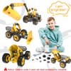 10 in 1 Kids STEM Building Toys, Electric Building Blocks Toys Set for 5 6 7 8+ Year Old Boy, Educational STEM Learning Construction Excavator Kit for Kids Age 4-8 5-7 6-8 8-10