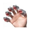 AQKILO Shark Finger Puppet Set, Animals Puppet Show Theater Props, Novelty Toys Weird Stuff Gifts, 5Pcs