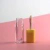 COSIDEA 14pcs Empty 6ml big brush lip gloss tubes for DIY lip gloss,yellow lipgloss containers