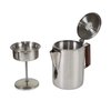 Stansport Camper's Percolator Coffee Pot 9 Cups (277) Silver