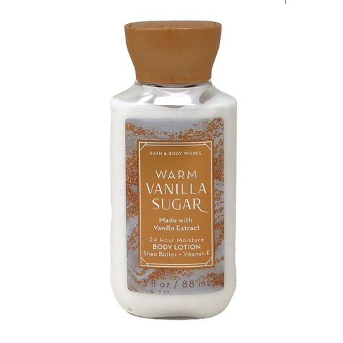 Bath & Body Works Warm Vanilla Sugar Body Lotion 3 Piece Travel Size.