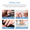 GazePlus 100 Pcs Sanding Bands for Nail Drill with 3/32” Zebra Disposable Sanding Band 80 Coarse Grit Nail Sanding Bands for Nail Drill Set Acrylic Nails Gel Manicure & Pedicure
