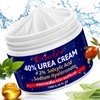 BeaGirl Urea Cream for Feet-40% Urea,2% Salicylic Acid,Hyaluronic Acid,Aloe Vera,Camellia,Shea Butter,Tea Tree,Vitamin E-Moisturizing Foot Cream for Dry Cracked Heels and Feet-5.29 Fl.oz