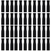 44Pcs Reusable Straws Tips, Silicone Straw Tips, Black Food Grade Straws Tips Covers Only Fit for 1/4 Inch Wide(6MM Out diameter) Stainless Steel Straws by Accmor