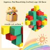 Syhood 12 Pcs Wooden Brain Teaser Puzzles 3D IQ Challenge Puzzle Toy Games Logic Mind Smart Puzzle Box Lock Toy Brain Teaser Intellectual Removing Assembling Puzzle Gift Set for Adults Teenagers