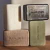 MARLOWE. Soap Discovery Gift Set, Mens Skin Care Variety Selection of Exfoliating Body Scrub, Charcoal, Moisturizing & Polishing Body Bar Soaps for Men, 4 Pack