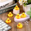 Lenwen Rubber Duck Bath Toy Inspirational Gift Motivational Rubber Ducks Thank You Gifts Inspirational Party Favors Baby Shower Decorations Birthday Party Favors Gift (60 Pcs,1.3 Inch)