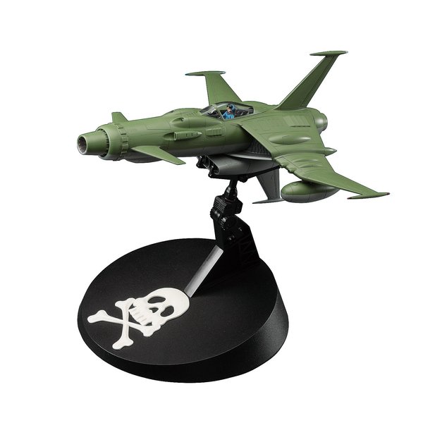 Hasegawa 1/72 CW01 Space Wolf B/W 190 Captain Herlock Plastic Model Kit