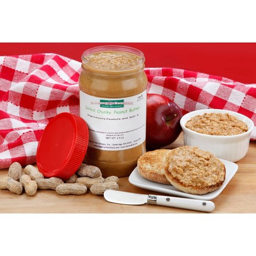 Chunky Peanut Butter (2.5 Pound Jar) (Salted)