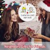 Neighbor Christmas Ornaments 2024, Chance Made Us Neighbors, Neighbor for Neighbors and Friends, Best Neighbor Gifts - Hello Neighbor