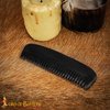 Lord of Battles Medieval Handcrafted Genuine Horn Comb Natural Horn Comb Genuine Horn Comb 100% Handmade Hair Comb Premium Quality Anti-Static (Natural Horn)