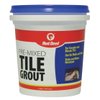 Red Devil 0428 Pre-Mixed Tile Grout, 1 Pint, White