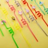 24pcs Unicorn Party Straw Unicorn Birthday Party Supplies Drinking for Unicorn Party Favors Goodie Bag Stuffers