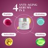 SootheAnew Anti-Aging Face Cream Serum, 8% Matrixyl 3000 Serum Cream, Multi Peptide Serum Cream, Deep Wrinkle Repair Serum, for Mature and Dry Skin, Serum Infused Night Cream 1.7 Fl Oz