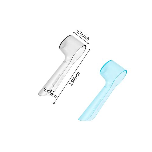 2 Pcs Electric Toothbrush Cover Caps, Electric Toothbrush Head Covers Compatible with Oral B Electric Toothbrush Heads