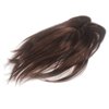 H&Bwig toupee for Women, Long Toppers Hairpiece Clip in Hair Extensions for Covering White Loss Hair Toupee(HighLight Brown)