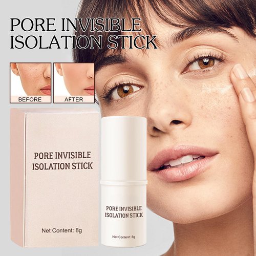 Invisible Pore Stick,Primer Face Makeup Blur Primer Stick, Lightweight, Smooths, Long-Lasting, Minimize Pores, Flawless Finish,Makeup Primer Pore Invisible Blam,4PCS