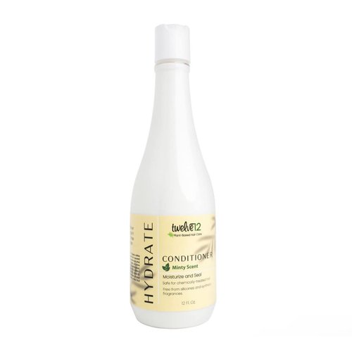 Twelve12 Conditioner Mint Scent, Plant Based, Cruelty-Free, Hydrating Conditioner