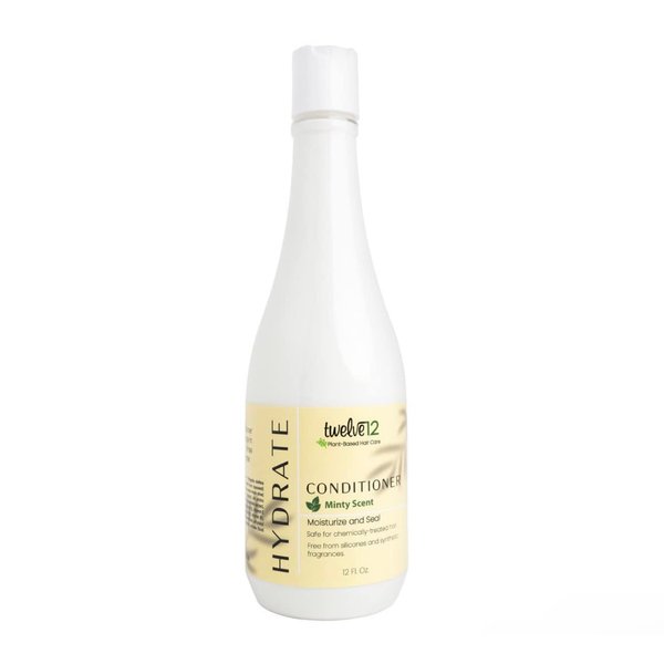 Twelve12 Conditioner Mint Scent, Plant Based, Cruelty-Free, Hydrating Conditioner