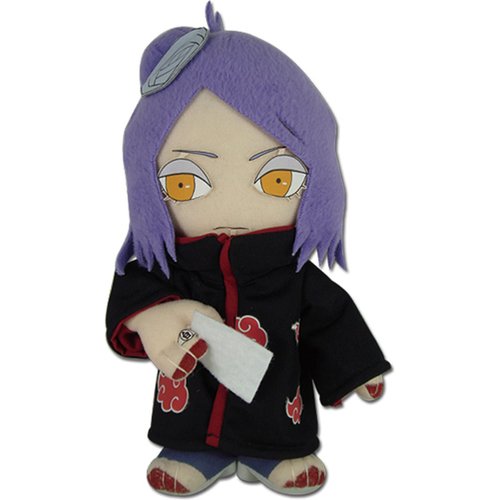 Great Eastern Animation Naruto Shippuden Ge 52730 Konan Stuffed Plush, 9"