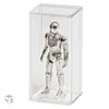 Generic Loose Deep Acrylic Action Figure Display Case for 3 3/4"" - 3.75 Vintage Star Wars, G.I. Joe, Battle Star Galactica, Black Hole, Indiana Jones., Transparent