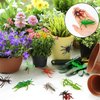 FINGOOO 39 Pack Insects and Bugs for Kids,Assorted Plastic Bug Toys Fake Insects Educational Party Favors