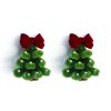 Litave Christmas Tree Shape with Pearls Fashion Hair Clips Set, Cute Hair Clips Accessories Headdress Styling Tools, Decorative Wedding Gifts for Women and Girls