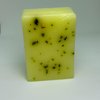 AyuRoots Ayurvedic Basil Soap Bar, 3.88 oz of naturally handmade vegan soap for the face and body crafted with authentic Indian craftsmanship.
