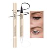 BEUKING Waterproof Eyeliner Pen, Black/White, Smooth, Easy to Apply, Long Lasting, Anti-Sweat, Quick Drying, Oil-Proof, Convenient Carry