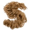CAISHA Hairpiece Hair Wrap Heat-resistant Synthetic Fibres Curly Messy Updo Honey Blonde HW12