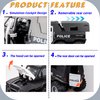 i diy Police Car Toy ,8x8 Friction Powered Police Car with Light and Sounds Openable Doors,Military Policeman &Dog ,Police Car Toys for Boys 3-8, Big Wheel Truck,Police Monster Truck