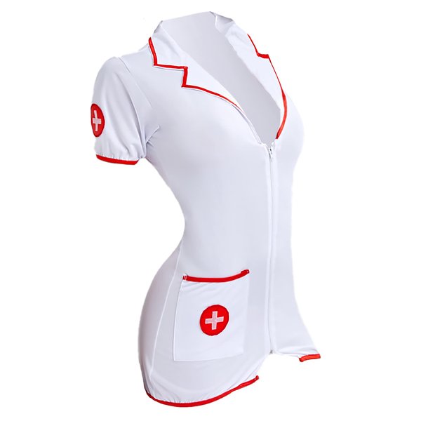 Hotspot Nurse Dress-Up Pretend Costume Outfit (Medium)