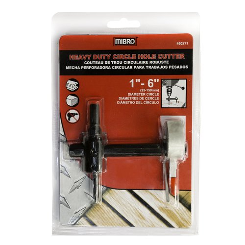 MIBRO 460271 Adjustable Circle Hole Cutter