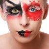 Bowitzki Face and Body Paint 2oz Cream Makeup 60ml Water Based Face Painting Special Effects For Adults Children Kids Halloween Christmas Party Stage Cosplay (Red)