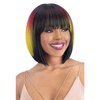Free Tress Shake N Go Legacy Human Hair Blend Wig Victoria (1B OFF BLACK)