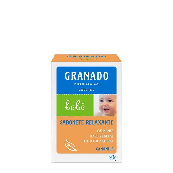 Granado - Linha Bebe - Sabonete em Barra Camomila 90 Gr Baby Collection - Chamomile Bar Soap Net 3.1 Oz