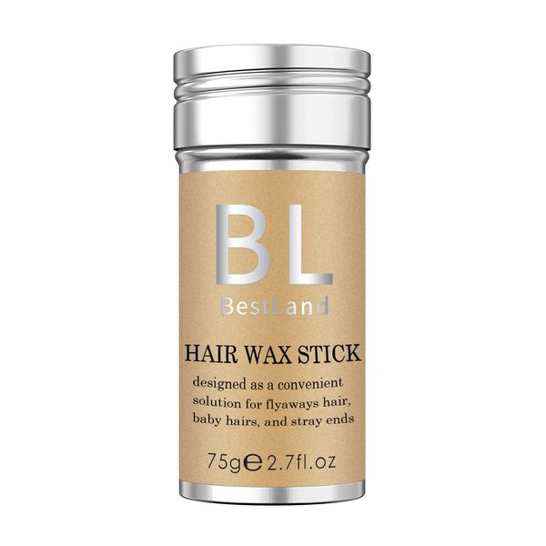 BestLand Hair Wax Stick, Styling Stick for Edge Control, Hair Finishing, and Frizz/Baby Hair Taming - Slick Back Stick for Kids Women and Men, Tamer for Flyaways, Hair Bun Maker and Accessories