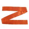 AllMatchWigs 2pcs Edge control soft satin headband 2.3in width hair wrap bands 20 color choice (orange)