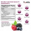 ImmuniD Elderberry Gummies for Kids by YumVs | Immune Support, Vitamin C & Vitamin D | Complete Immune System Support | Natural Berry Flavor Chewables-60 Count | Vitamin C and D for Kids