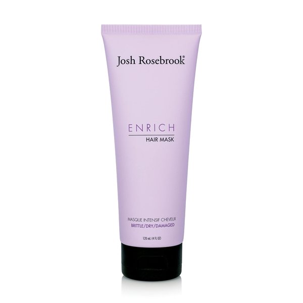 Josh Rosebrook Enrich Hair Mask for Dry & Damaged Hair, Deep Conditioning & lightweight - Anti-Frizz Leave-In Repair Treatment For Split Ends & Breakage, 4 fl oz