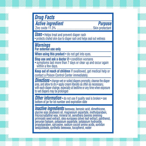 Balmex Diaper Rash Cream, 16 Oz Per Jar (2 Jars)